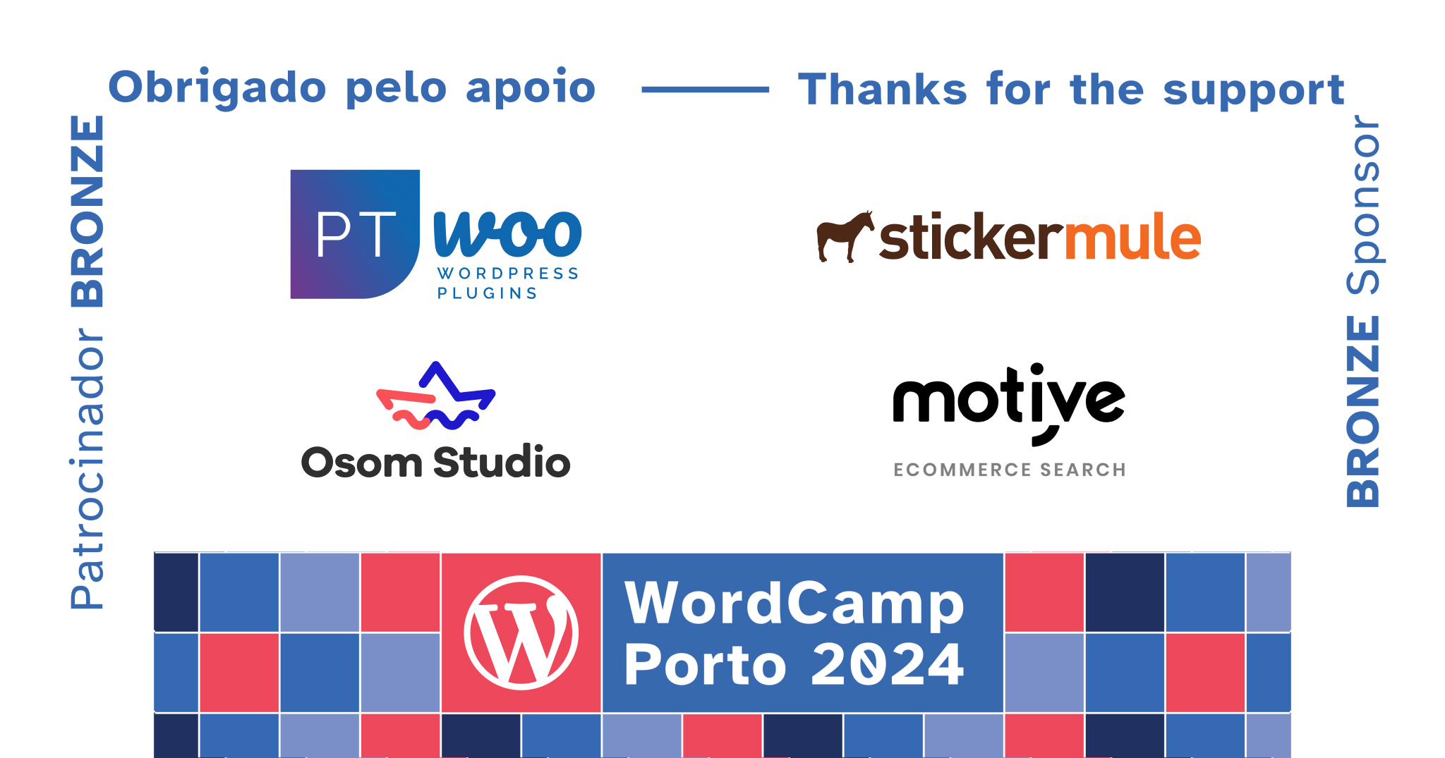 Thank you Pt Woo Plugins, Stickermule, Osom Studio and Motive Shop Search
